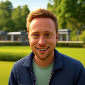 An AI version of Tom (he/him)